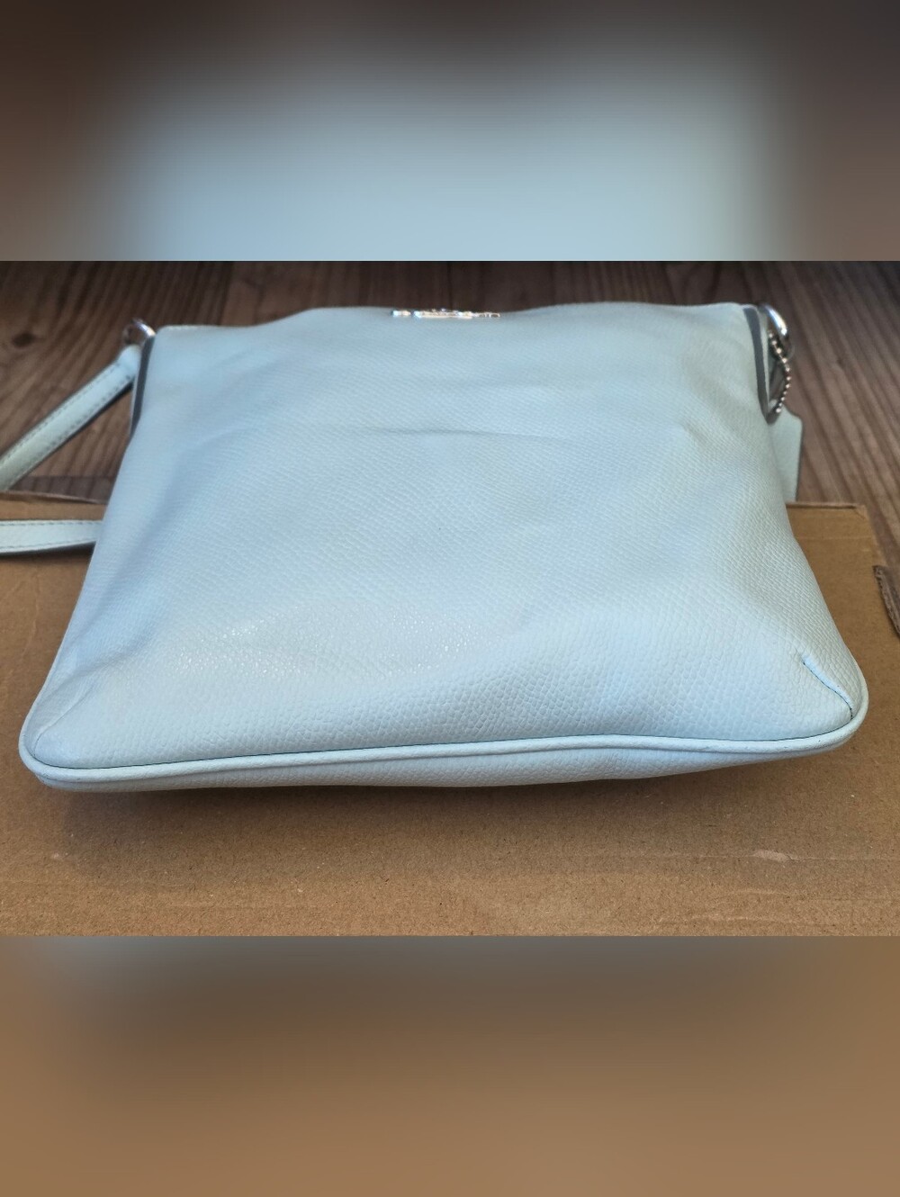 Coach Leather Crossbody Bag Mint - Picture 5 of 8